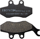 Organic Base "FA" Brake Pads - 95.5 MM | Vendor No FA194