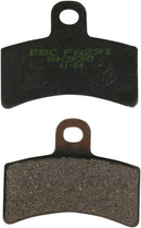 Organic Base "FA" Brake Pads - 43.8 MM | Vendor No FA291