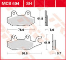 All Round Sintered Metal Brake Pads For Cagiva CANYON 500 1998-2005 - 41.9 MM