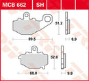 All Round Sintered Metal Brake Pads For Kawasaki ER-6F 650 ABS 2006-2016