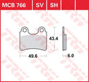 All Round Sintered Metal Brake Pads For Beta EVO 125 2009-2021