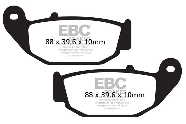FA Series Organic Brake Pads | Vendor No FA629