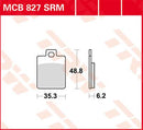 All Round Sintered Metal Brake Pads For Gilera RUNNER 125 FX 1999-2003 - 48.8 MM