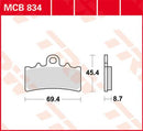 All Round Sintered Metal Brake Pads For BMW C 400 GT ABS 2019-2024 - 45.4 MM