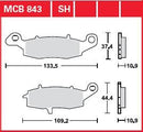 All Round Sintered Metal Brake Pads For Kawasaki VN 1500 1999-2003