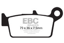 SFA Series Organic Scooter Brake Pads | Vendor No SFA131/2