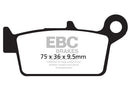 SFA Series Organic Scooter Brake Pads | Vendor No SFA131/3