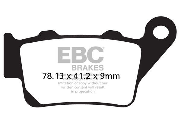 SFA Series Organic Scooter Brake Pads | Vendor No SFA213