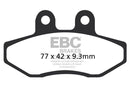 SFA Series Organic Scooter Brake Pads | Vendor No SFA393