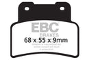 SFA Series Organic Scooter Brake Pads | Vendor No SFA432