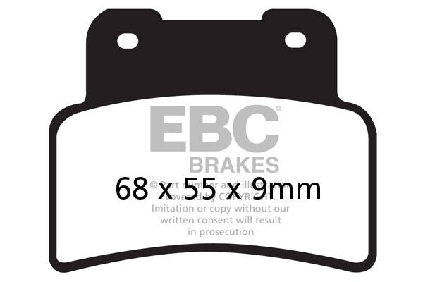SFA Series Organic Scooter Brake Pads | Vendor No SFA432