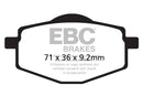SFAC Carbon Series Scooter Brake Pads | Vendor No SFAC101