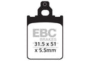 SFAC Carbon Series Scooter Brake Pads | Vendor No SFAC186