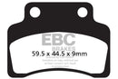 SFAC Carbon Series Scooter Brake Pads | Vendor No SFAC235