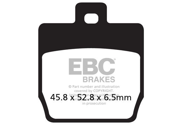 SFAC Carbon Series Scooter Brake Pads | Vendor No SFAC268