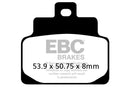 SFAC Carbon Series Scooter Brake Pads | Vendor No SFAC301