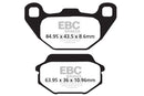 SFAC Carbon Series Scooter Brake Pads | Vendor No SFAC305