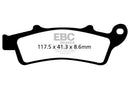 SFAC Carbon Series Scooter Brake Pads | Vendor No SFAC324