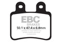 SFAC Carbon Series Scooter Brake Pads | Vendor No SFAC350