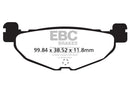 SFAC Carbon Series Scooter Brake Pads | Vendor No SFAC408