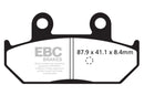 SFAC Carbon Series Scooter Brake Pads | Vendor No SFAC412