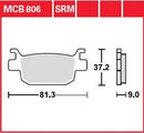 All Round Sintered Metal Brake Pads For Benelli 402 S ABS 2018 - 81.3 MM