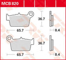 All Round Sintered Metal Brake Pads For Beta ALP 125 2006-2014 - 36.7