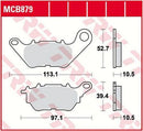 All Round Sintered Metal Brake Pads For Yamaha CZD 300 A 2018-2019