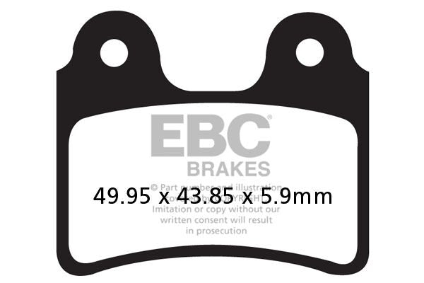 TT Sport Carbon Fusion Brake Pads | Vendor No FA303TT