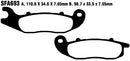 SFAC Carbon Series Scooter Brake Pads | Vendor No SFAC693