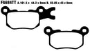 TT Sport Carbon Fusion Brake Pads | Vendor No FA684TT