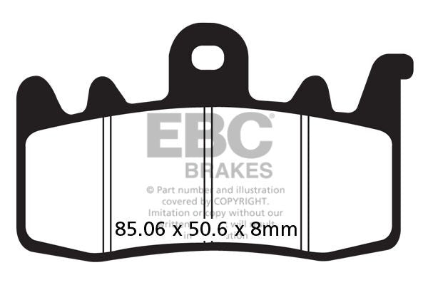 FA Series Organic Brake Pads | Vendor No FA630