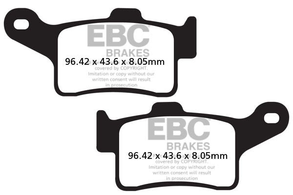 FA Series Organic Brake Pads | Vendor No FA631