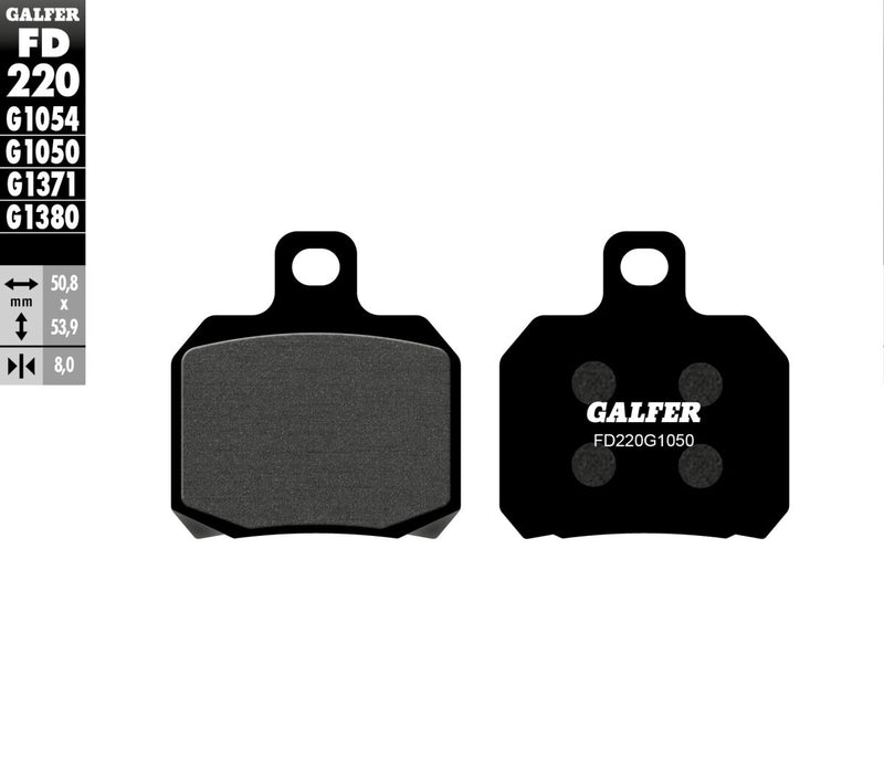Brake Pad Orcanic For Adiva AD 125 - 50.8 MM