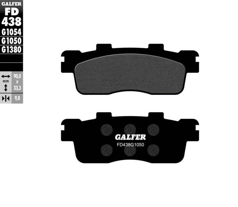 Brake Pad Orcanic For Kymco Agility 300 ABS - 90.0 MM