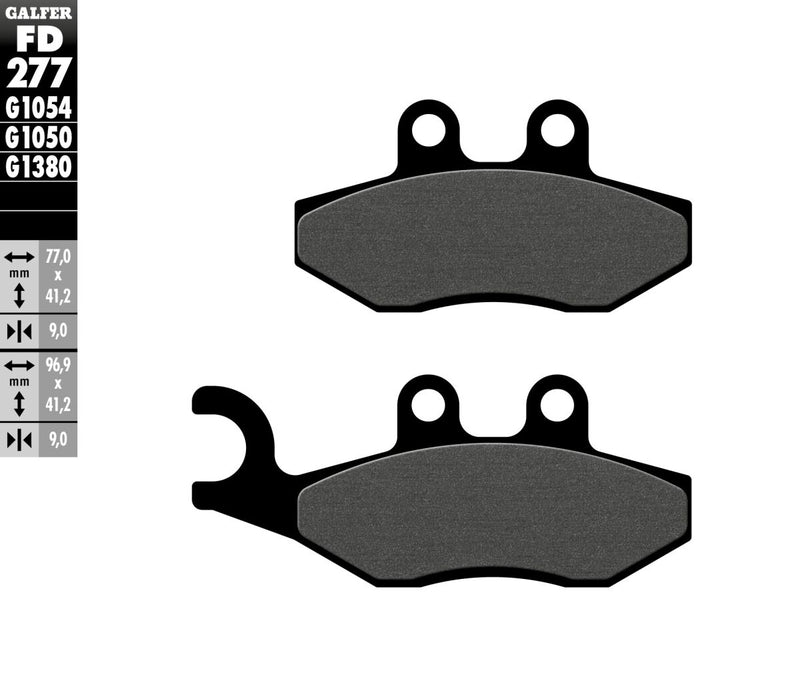 Brake Pad Orcanic For Aprilia SportCity One 50
