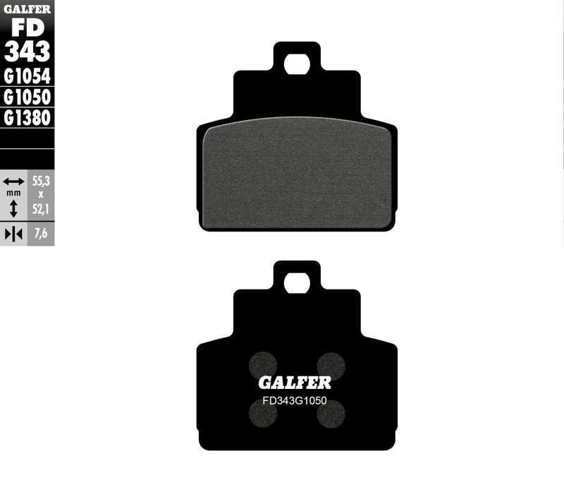 Brake Pad Orcanic For Piaggio X10 125 I.E.