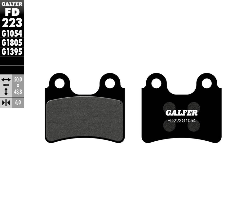 Semi-Metallic Brake Pads For AJP PR4 125 - 50 MM