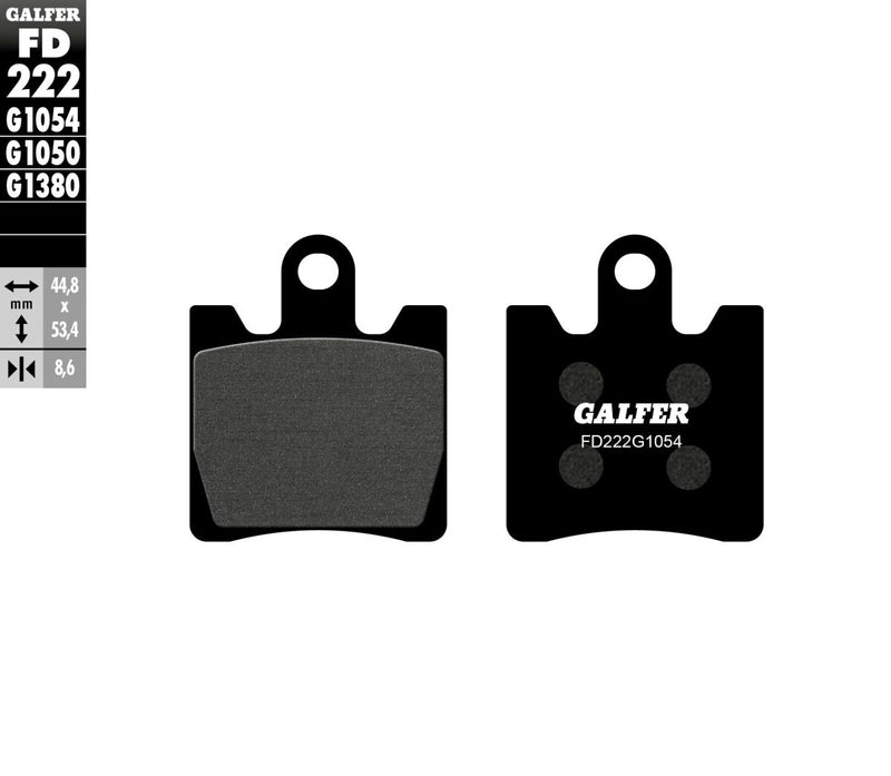 Brake Pad Orcanic For Daelim S2 125 F.I