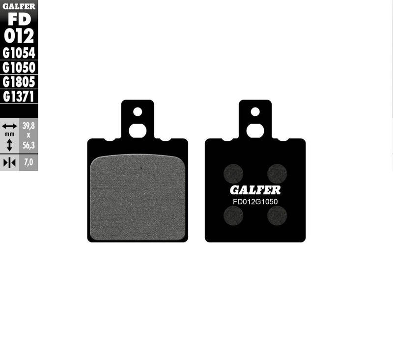 Brake Pad Orcanic For Accossato C Enduro 50 - 39.8 MM