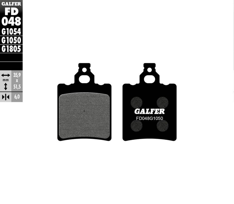 Brake Pad Orcanic For Aprilia AF1 50 - 35.9 MM