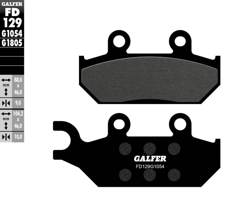 Semi-Metallic Brake Pads For Cagiva Canyon 600