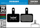 G1053 Standard Brake Pads For Shimano Deore BR-C601