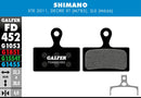 G1053 Standard Brake Pads For Shimano Deore XT BR-M785