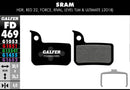 G1053 Standard Brake Pads For Force