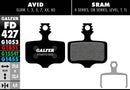 G1053 Standard Brake Pads For Avid Elixir 1