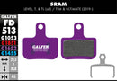 G1652 E-Bike Brake Pads For SRAM Level