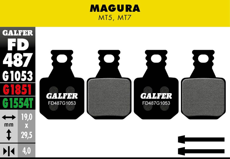 G1053 Standard Brake Pads For Magura MT5