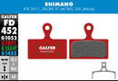 G1851 Advanced Brake Pads For Shimano Deore XT BR-M785