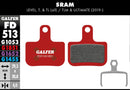 G1851 Advanced Brake Pads For Level TLM